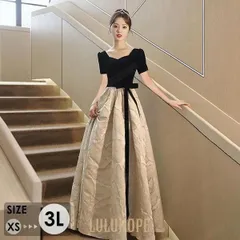 ドレス 大人 ピアノ 発表会 ロングドレス ミモレ丈 演奏会 結婚式 母親 演奏会用ドレス 大きいサイズ 小さいサイズ ロング 袖付き 黒