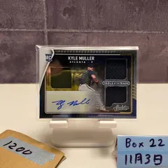 2022 Panini Absolute Kyle Muller 035/199 直筆サインカード ATLANTA BRAVES Tools of the Trade Triple ジャージ RC ルーキー Rookie カード