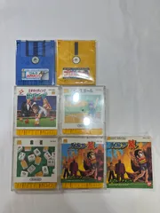 【215470】 ディスクシステム　専用ソフト　6本セット　プロレス、プロゴルファー猿、ゴルフJAPANコース、ビリヤードなど
