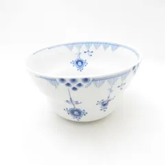 ほぼ 未使用 美品 希少 23cm 深 皿 ロイヤル コペンハーゲン ブルー