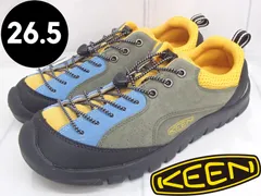 【キーン】ジャスパー ロックス エスピー メンズ スニーカー イエロー×ブルー×グリーン 26.5㎝ 251230W001