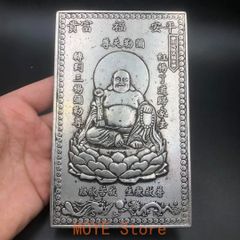 中国美術 如来様 金属工芸 金運財運 縁起物 お守り 文鎮 - メルカリ