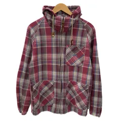 ステューシー STUSSY チェックネルパーカー ジャケット パープル Sサイズ 201MT-4979のサムネイル