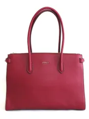 【220670】FURLA フルラ  ハンドバッグ　ショルダーバッグ　レザー ボルドー
