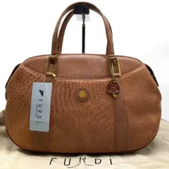 美品FURDI MILANOITALY　JRA認定　ハンドバッグ　リザード　混合
