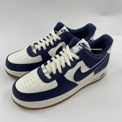 【中古】NIKE AIR FORCE 1 Low College Pack Navy/White スニーカー 28cm DQ7659-101 ネイビー ホワイト ナイキ[10]