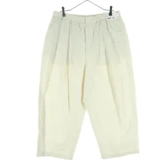 未使用 UNIQLO U ユニクロユー パラシュート クロップドパンツ XXL ベージュ レディース 古着