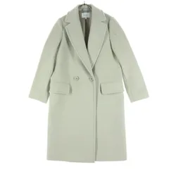 美品 BEAUTY＆YOUTH ビューティーアンドユース 長袖 チェスターコート S ホワイト ユナイテッドアローズ レディース 古着