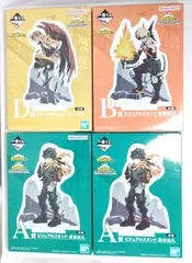【219356】BANDAI バンダイ  僕のヒーローアカデミア　1番くじ　ビジュアルスタンド　4つセット　緑谷出久　爆豪勝己　ホークス