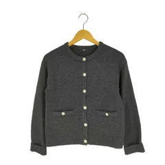 プラステ PLST 23AW エクストラファインメリノウール カーディガン レディース JPN：M 