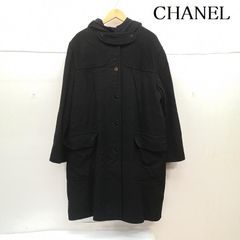 美品 28万！シャネル IDENTFICATION カシミヤ コート 38 - メルカリ