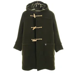 ORCIVAL オーシバル ウールブレンド ダッフルコート 0 カーキ系 レディース 古着