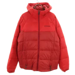 Columbia コロンビア アウトドア ナイロンジャケット XL レッド系 メンズ 古着