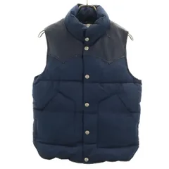 JUNGLE STORM CAMPING WEAR ジャングルストームキャンピングウェア ベスト M ネイビー系 メンズ 古着