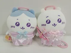 ちいかわ てんし&あくま ぬいぐるみS てんしなハチワレ & てんしなちいかわ 2点セット 中古 [MB-6510]