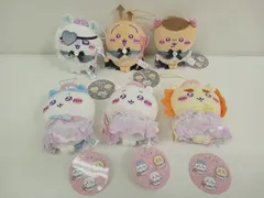 ちいかわ てんし&あくま てんしな大きめマスコット あくまな大きめマスコット ちいかわ ハチワレ うさぎ モモンガ くりまんじゅう シーサー 6点セット 中古 [MB-6511]