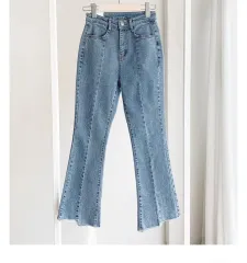 デニムブーツカット ズボン s