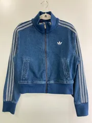 【中古品】adidas アディダス JD2570 デニム ファイヤーバード トラックジャケット 【169-251230-zi-24-min】