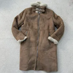 ZARA ザラ レディース ムートン ロングジャケット 1223T2