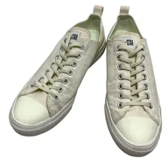 【美品】コンバース (28) スニーカー 運動靴 ウォーキングシューズ ローカット フラット キャンバス 定番デザイン