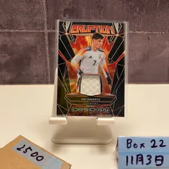 2024-25 Panini Obsidian Kai Havertz 80/99 Germany Eruption ジャージ カード