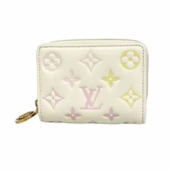 ルイ・ヴィトン(Louis Vuitton) ルイ・ヴィトン 財布 モノグラム・フラワー ポルトフォイユルー M11909 ホワイトレディース