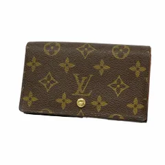 ルイ・ヴィトン(Louis Vuitton) ルイ・ヴィトン 財布 モノグラム ポルトモネビエトレゾール M61730 ブラウンレディース