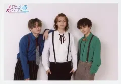 【中古】生写真(男性) 超特急/カイ(小笠原海)・タクヤ(草川拓弥)・タカシ(松尾太陽)/横型・膝上/FC会員限定生写真セット BULLET TRAIN 生写真セット B