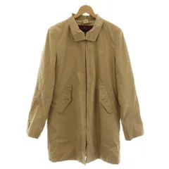 フレッドペリー FRED PERRY  ハリントンマックコート ライナー付ステンカラーコート XS ベージュ ネイビー ライナー着脱可能 F2488 /AJのサムネイル