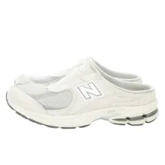 ニューバランス NEW BALANCE running スライドスニーカー スリッポン シューレス メッシュ ロゴ 26.5cm グレー M2002RMI /AH4 ■GY01のサムネイル