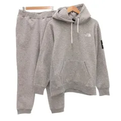 ザノースフェイス THE NORTH FACE セットアップ スウェットパーカー パンツ ロゴ刺繍 M グレー NT62338 NB82333 /JS ■GY12のサムネイル