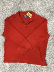 ポロ ハーフジップ