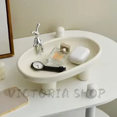 キーストレージオーナメント クリームスタイル ライトラグジュアリーデザイン ウサギモチーフ ジュエリー収納 デスクトップオーガナイザー