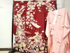 東京ますいわ屋 振袖一式セット 袋帯 桜に牡丹模様 成人式 - メルカリ