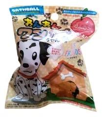 バスボール わんわんワンちゃん ほんのり桃の香り
