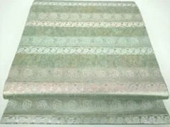 F5 瑞祥名物裂文 吉祥彩華文 両方向 3way 全通 正絹 フォーマルな袋帯