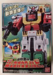 バンダイ ジュウオウキューブ/動物合体・武装シリーズ 動物戦隊ジュウオウジャー 動物合体DXジュウオウワイルド 456