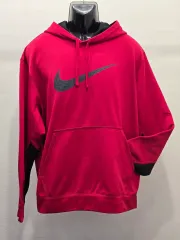 NIKE ビックスウォッシュ レッド フーディー ユニセックス オーバーサイズ フィット