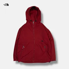 THE NORTH FACE ナイロンコンパクトジャケット レッド M