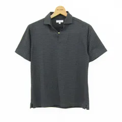 ビューティアンドユースユナイテッドアローズ ポロシャツ トップス 半袖 メンズ Sサイズ 黒×グレー BEAUTY&YOUTH UNITED ARROWS 【中古】のサムネイル