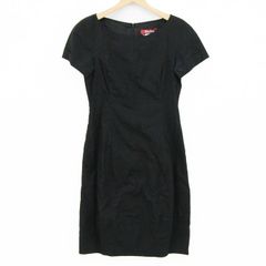 ハッピードット ワンピース 長袖 未使用 リネン混 トップス レディース