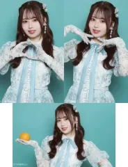 【中古】生写真(坂道シリーズ) ◇乃木坂46/佐藤璃果/2025年6月ランダムミニ生写真「ネーブルオレンジ」 3種コンプリートセット