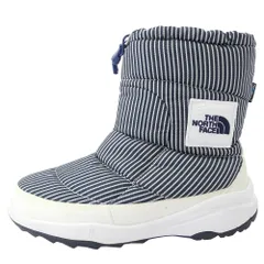THE NORTH FACE ノースフェイス NF517843 WP V Logowar Nuptse Bootie ウォータープルーフ V ロゴウェア ヌプシ ブーティ ブーツ ネイビー系 25cm【中古】