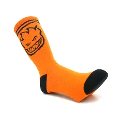 SPITFIRE SOCKS スピットファイヤー ソックス 靴下 BIGHEAD ORANGE/BLACK　スケートボード スケボーのサムネイル