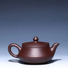 新品未使用 茶壷 急須 紫砂壺 ティーポット 常滑焼 紫砂茶器 唐物紫泥急須 紫砂壺急須 煎茶器 茶道具 手作り 手描き急須 極細工 朱泥紫砂 w