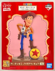 BANDAI SPIRITS 一番くじ トイ・ストーリー With happy friends A賞 ウッディ ギミック付き フィギュア