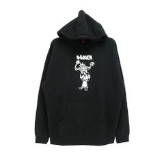 新品 正体不明 BANKSY 覆面アーティスト 東京 傘ネズミ パーカー