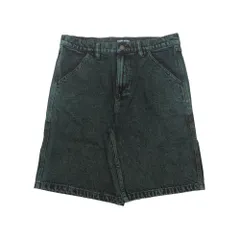 PASS~PORT SHORTS パスポート ショーツ WORKERS CLUB JEANS SHORT R42 DARK GREEN OVER DIE