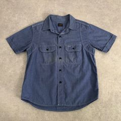 絶版！TENDERLOIN テンダーロイン シャンブレーシャツ INDIGO - メルカリ
