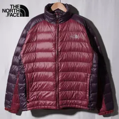 美品 ノースフェイス THE NORTH FACE ダウン ライトダウン XXL パープル 700フィル 中綿ダウン ロゴ刺繍 テック系 ストリート オーバーサイズ ビッグシルエット 古着 Y050